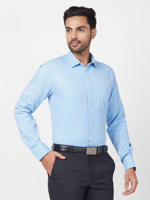 Park Avenue Blue Formal Shirt