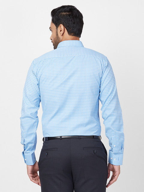 Park Avenue Blue Formal Shirt