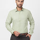 Park Avenue Green Formal Shirt