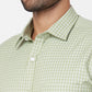 Park Avenue Green Formal Shirt