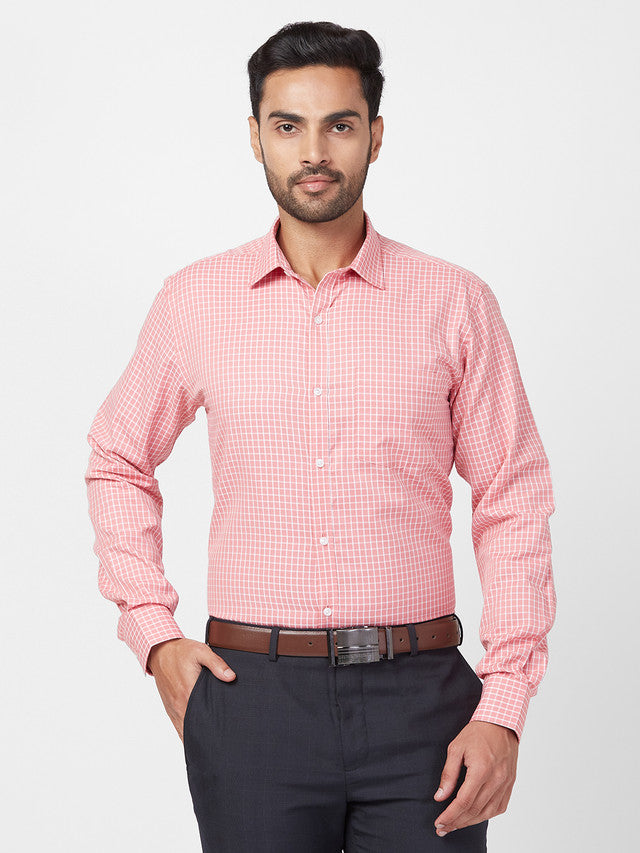 Park Avenue Red Formal Shirt