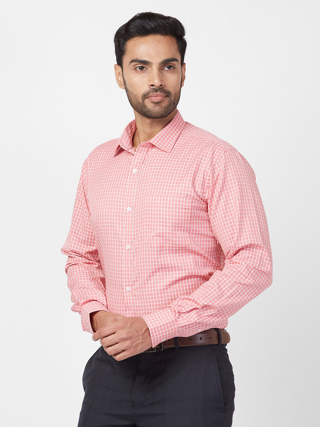 Park Avenue Red Formal Shirt