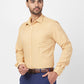 Park Avenue Yellow Formal Shirt