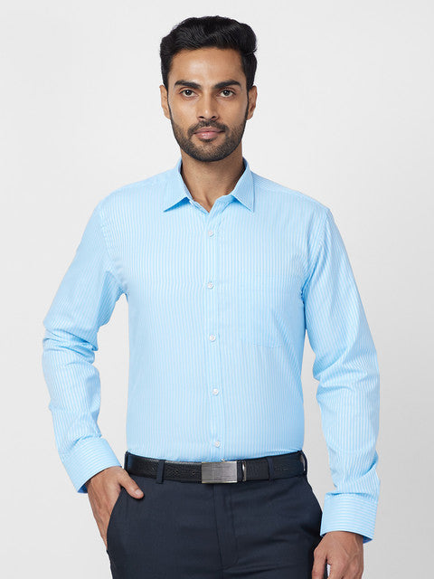 Park Avenue Blue Formal Shirt