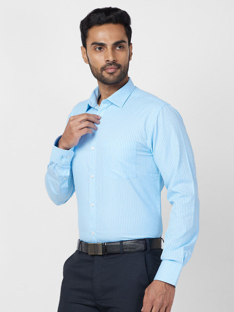 Park Avenue Blue Formal Shirt