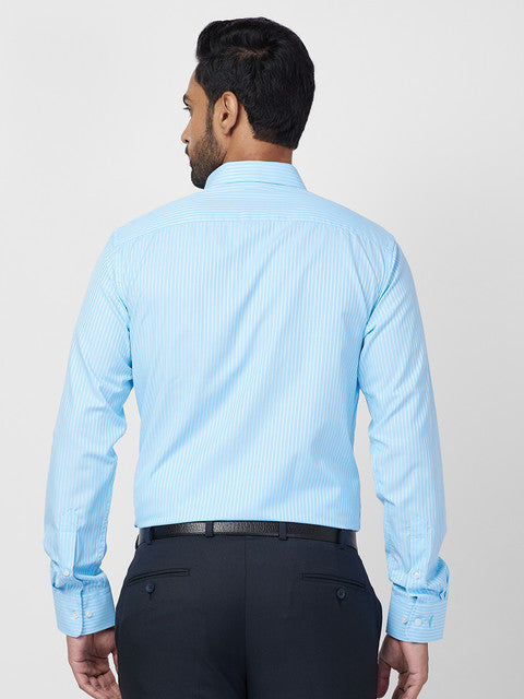 Park Avenue Blue Formal Shirt