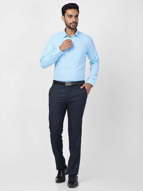 Park Avenue Blue Formal Shirt