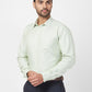 Park Avenue Green Formal Shirt