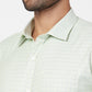 Park Avenue Green Formal Shirt