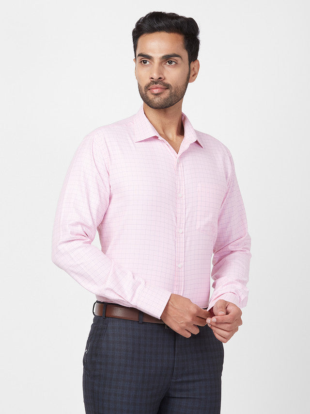 Park Avenue Red Formal Shirt