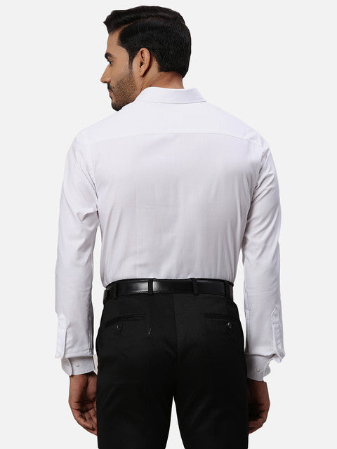 Park Avenue White Formal Shirts
