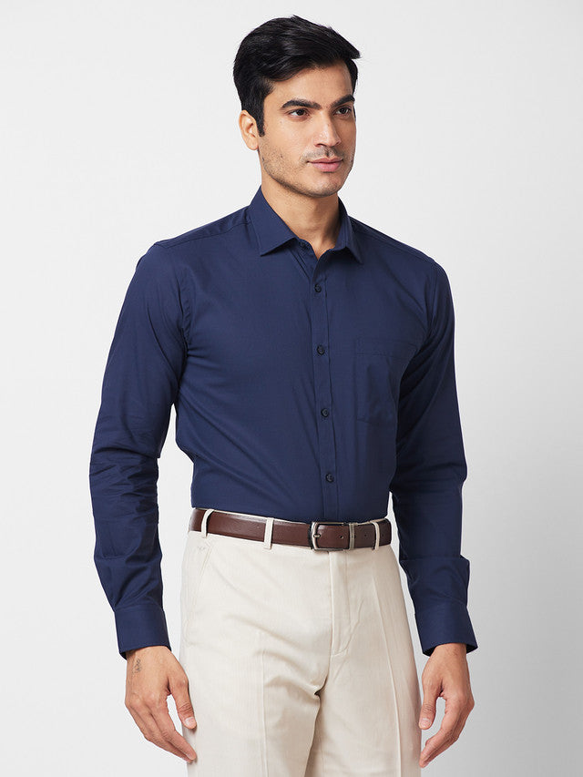 Park Avenue Blue Formal Shirt