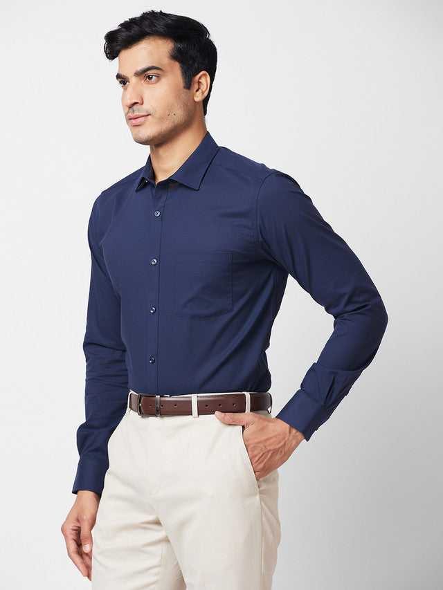 Park Avenue Blue Formal Shirt