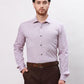 Park Avenue Men Blue Slim Fit Solid Polyester Shirts