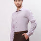 Park Avenue Men Blue Slim Fit Solid Polyester Shirts