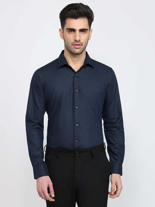 Park Avenue Blue Formal Shirt