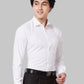 Men Black Slim Fit Solid Cotton Shirts