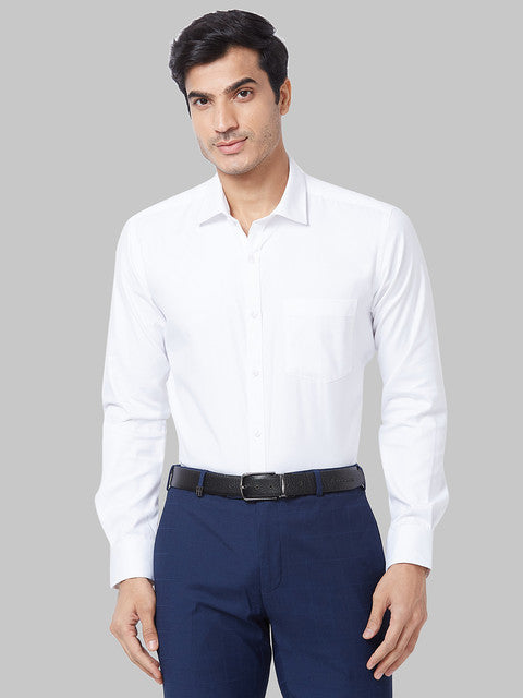 Park Avenue White Formal Shirt 