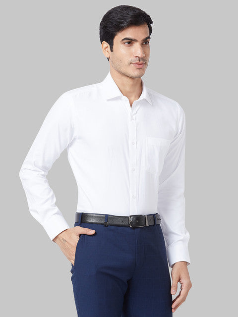 Park Avenue White Formal Shirt 
