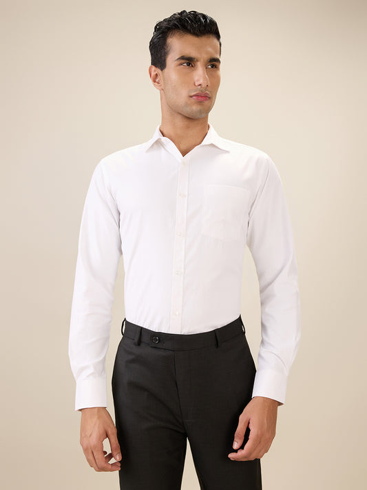 Park Avenue White Formal Shirt