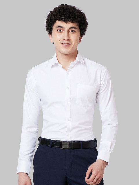 Park Avenue White Formal Shirt 