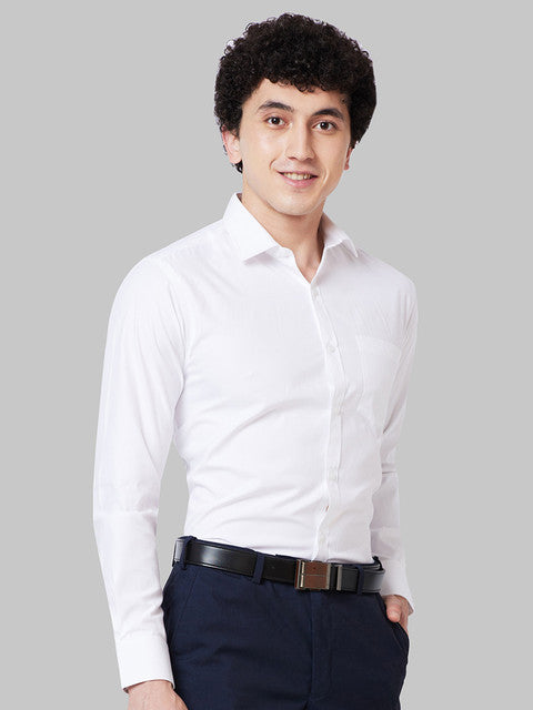 Park Avenue White Formal Shirt 