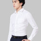 Park Avenue White Formal Shirt 