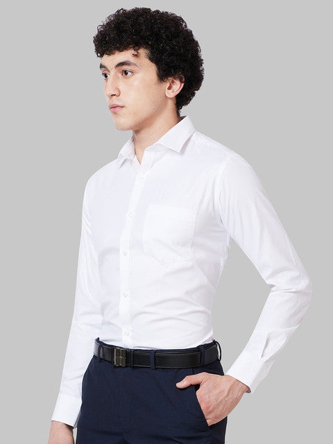 Park Avenue White Formal Shirt 