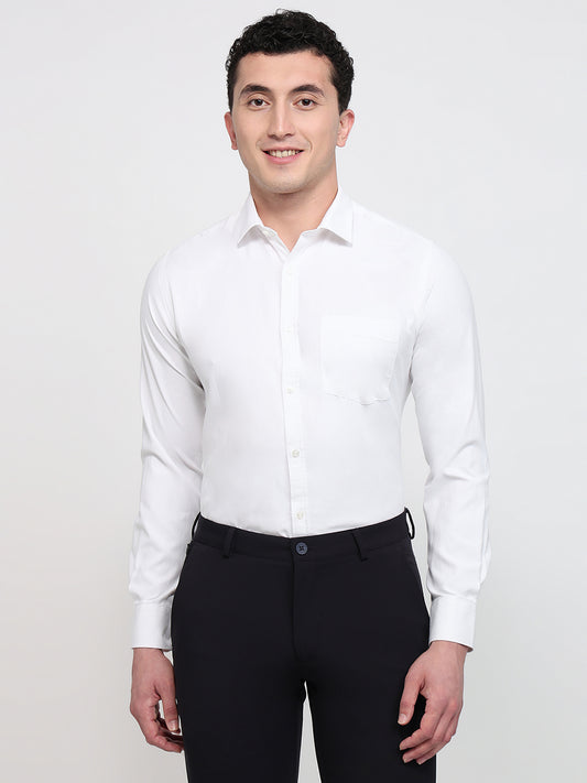 Park Avenue White Formal Shirt