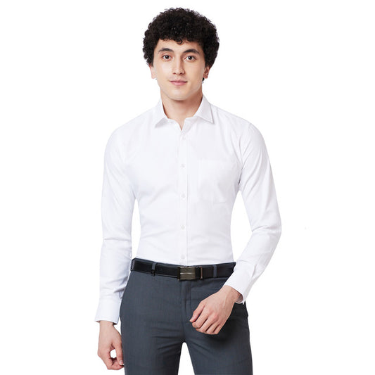 Park Avenue White Formal Shirt