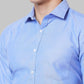 Men Grey Slim Fit Solid Cotton Blend Shirts