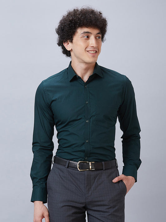 Park Avenue Green Shirt 