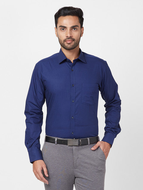 Park Avenue Blue Formal Shirt 