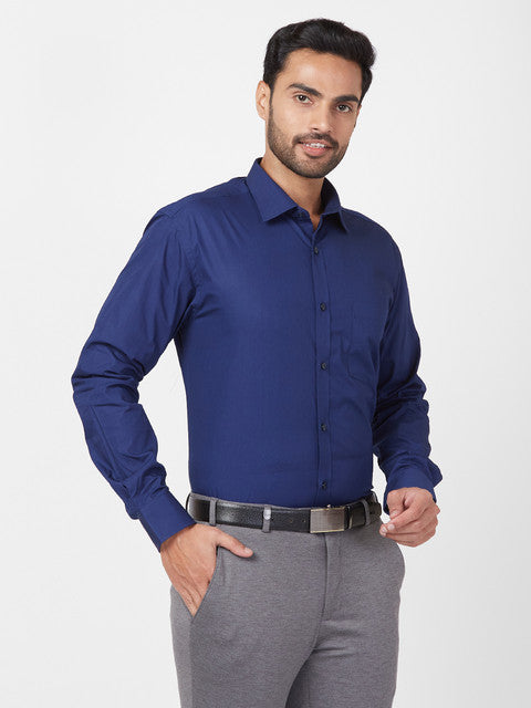 Park Avenue Blue Formal Shirt 