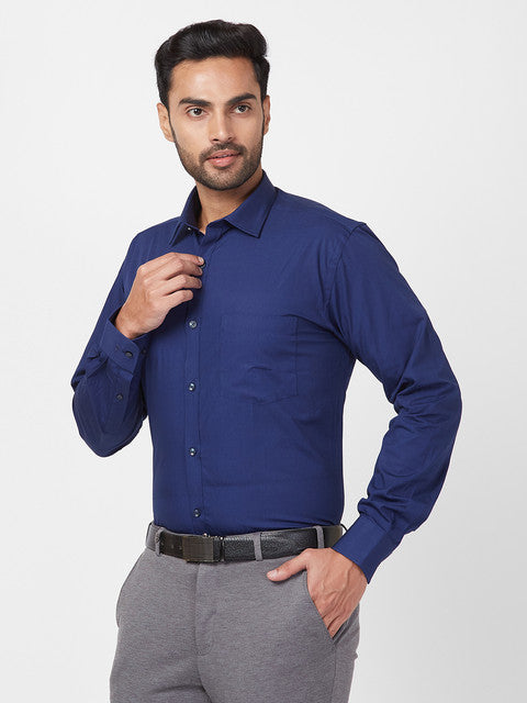 Park Avenue Blue Formal Shirt 