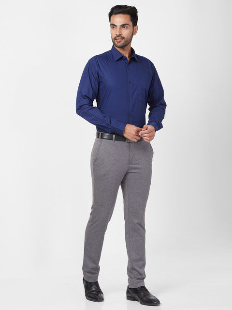 Park Avenue Blue Formal Shirt 