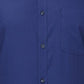 Park Avenue Men Blue Solid Slim Fit Cotton Shirt
