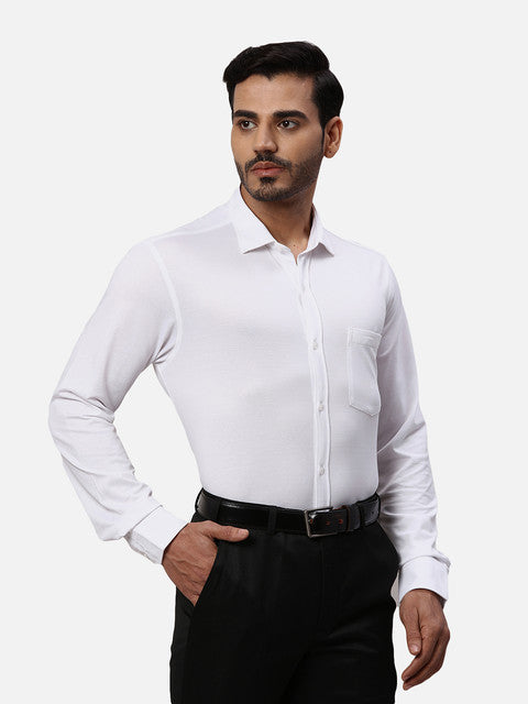 Park Avenue White Formal Shirts