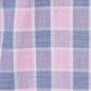 Park Avenue Men Blue Checks Slim Fit Cotton Formal Shirt