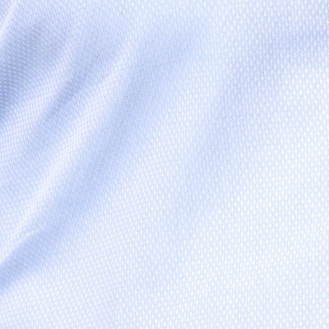 Park Avenue Blue Structure Slim Fit Cotton Formal Shirt