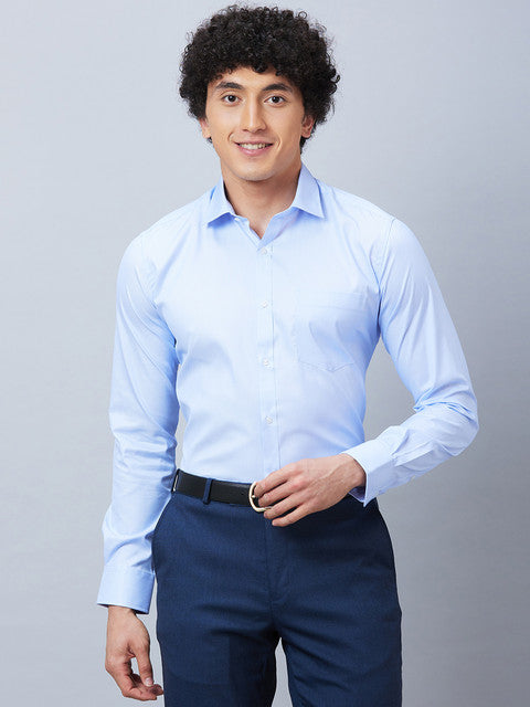 Park Avenue Blue Formal Shirt