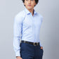 Park Avenue Blue Formal Shirt