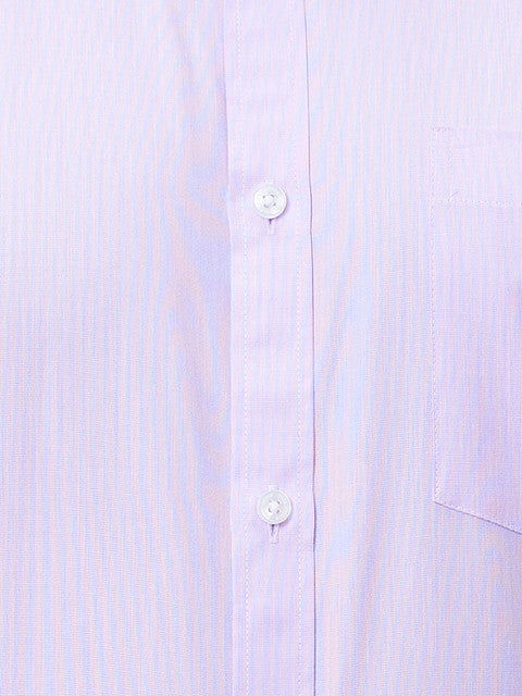 Park Avenue Men Purple Fil-A-Fil Slim Fit Polyester Blend Formal Shirt