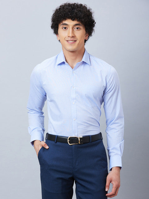 Park Avenue Blue Formal Shirt