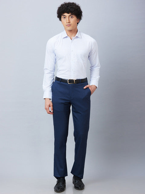 Park Avenue Blue Formal Shirt