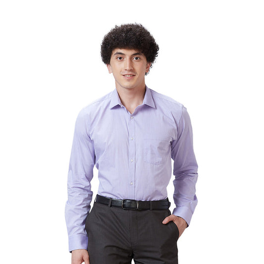 Park Avenue Purple Formal Shirt