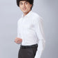 Park Avenue Men Blue Slim Fit Structure Cotton Shirts