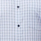 Park Avenue Men Grey Checks Slim Fit Cotton Shirts