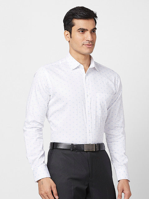 Park Avenue White Formal Shirt