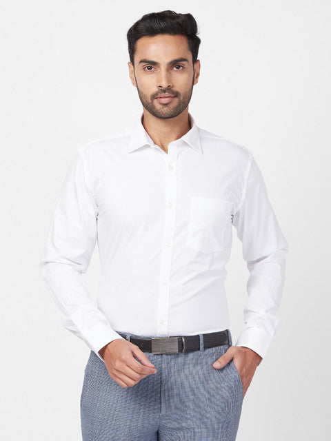 Park Avenue White Formal Shirt